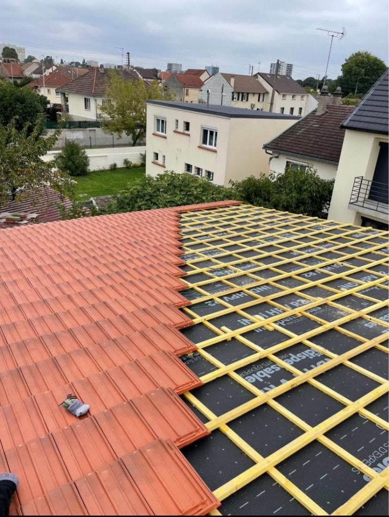 Rénovation toiture à Lavit