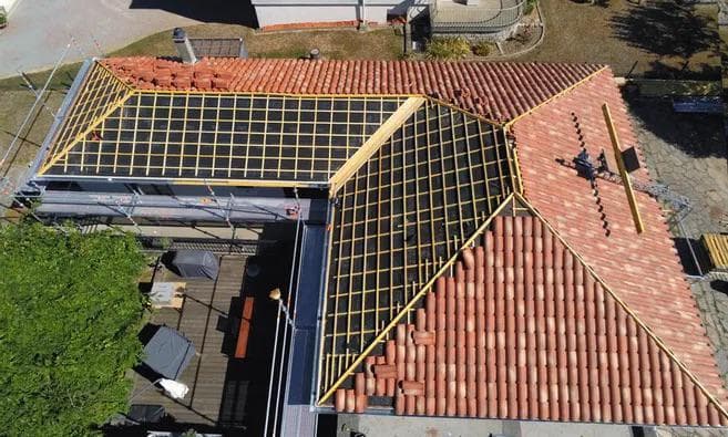 Rénovation d'une toiture à Castelsarrasin